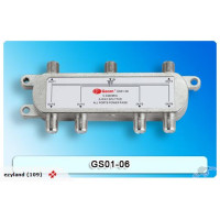 8 Way Splitter All Ports Power Pass